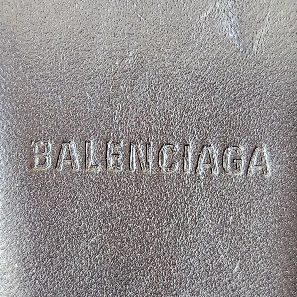 Balenciaga pumps 8 gold leather snake Essex architectural Made Italy new $1020 - Picture 12 of 16